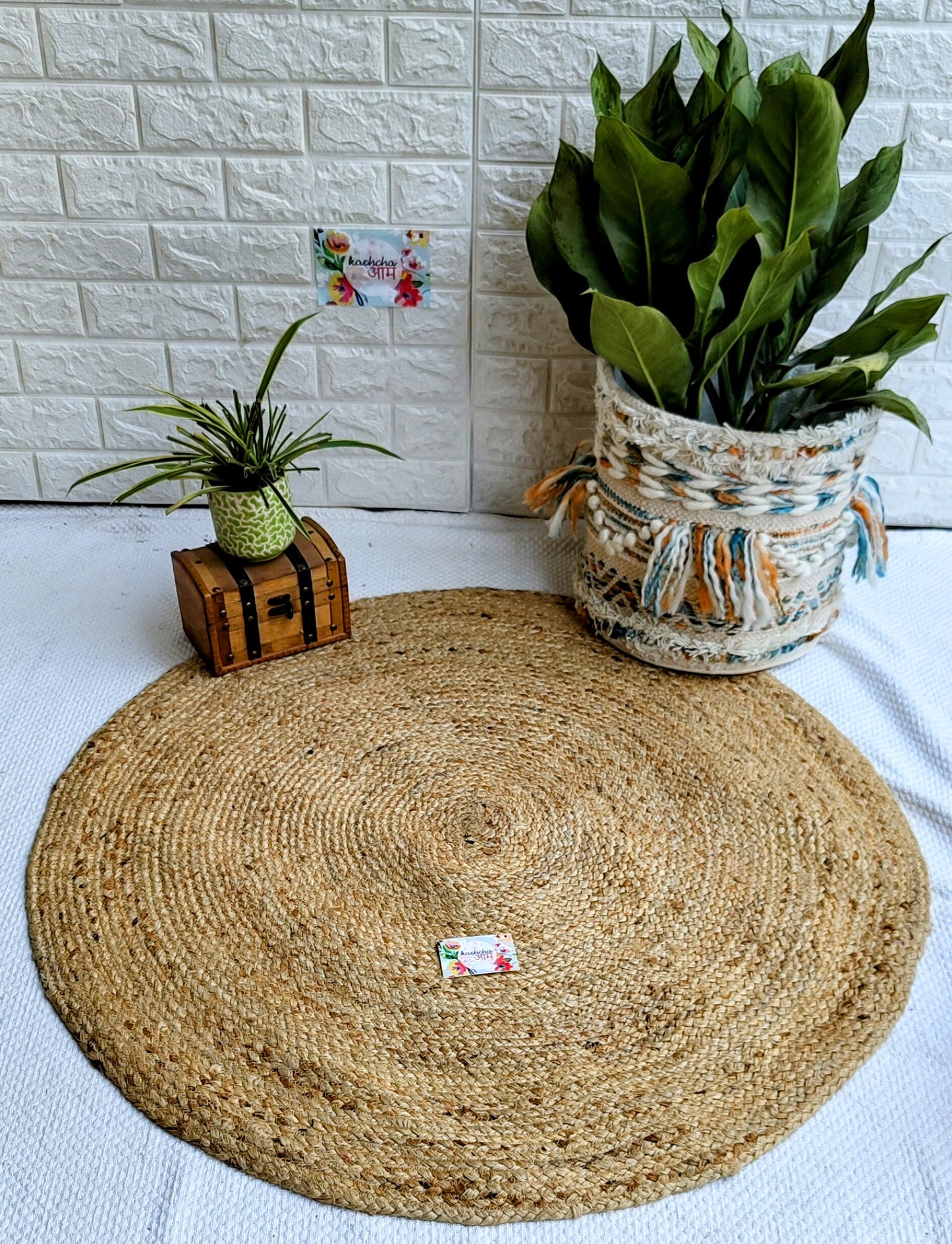 Jute Round Mat Rug