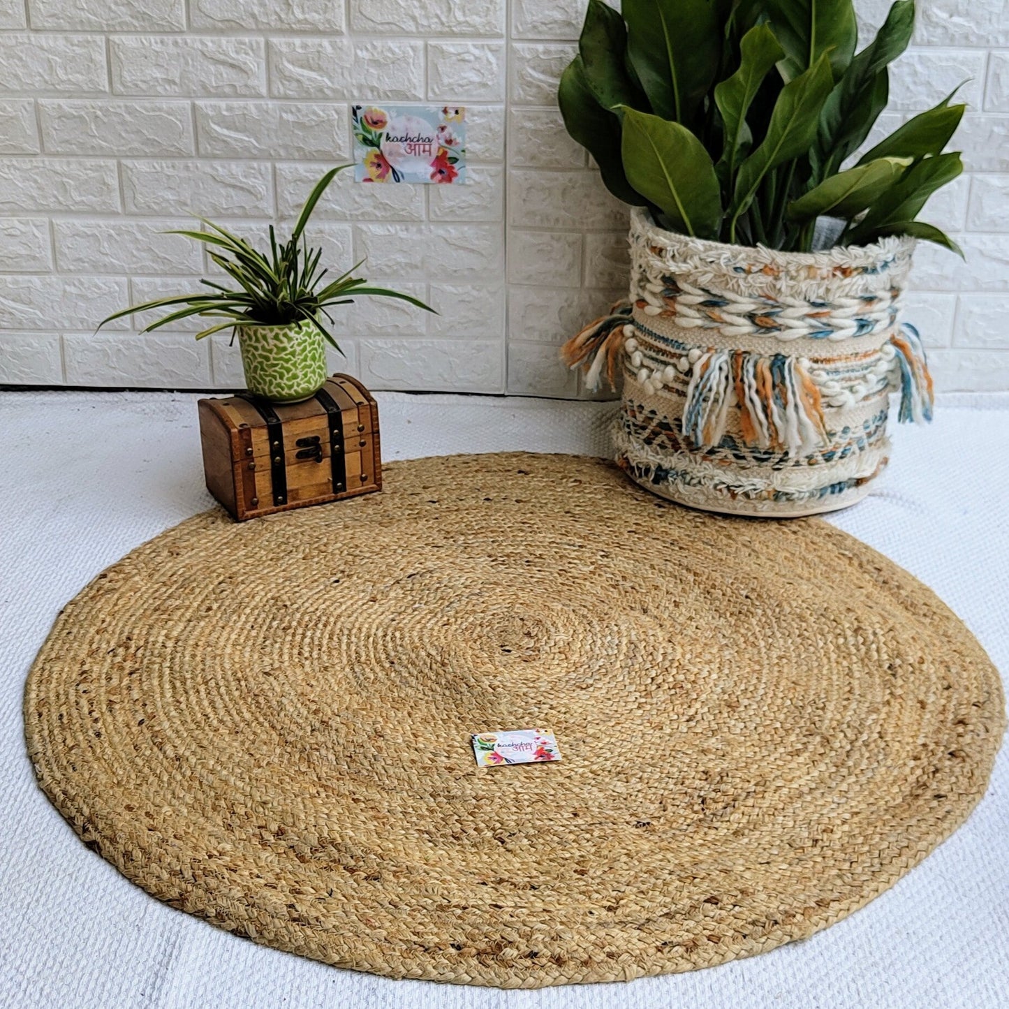 Jute Round Mat Rug