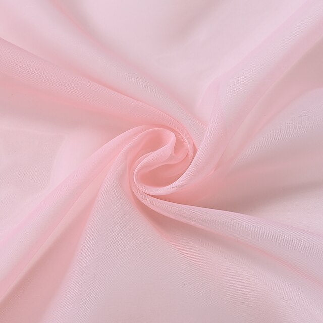 Rose Ombre Dyed Sheer Curtains
