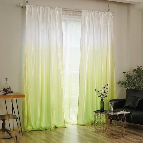 Pista Ombre Dyed Cotton Non See Through Curtains