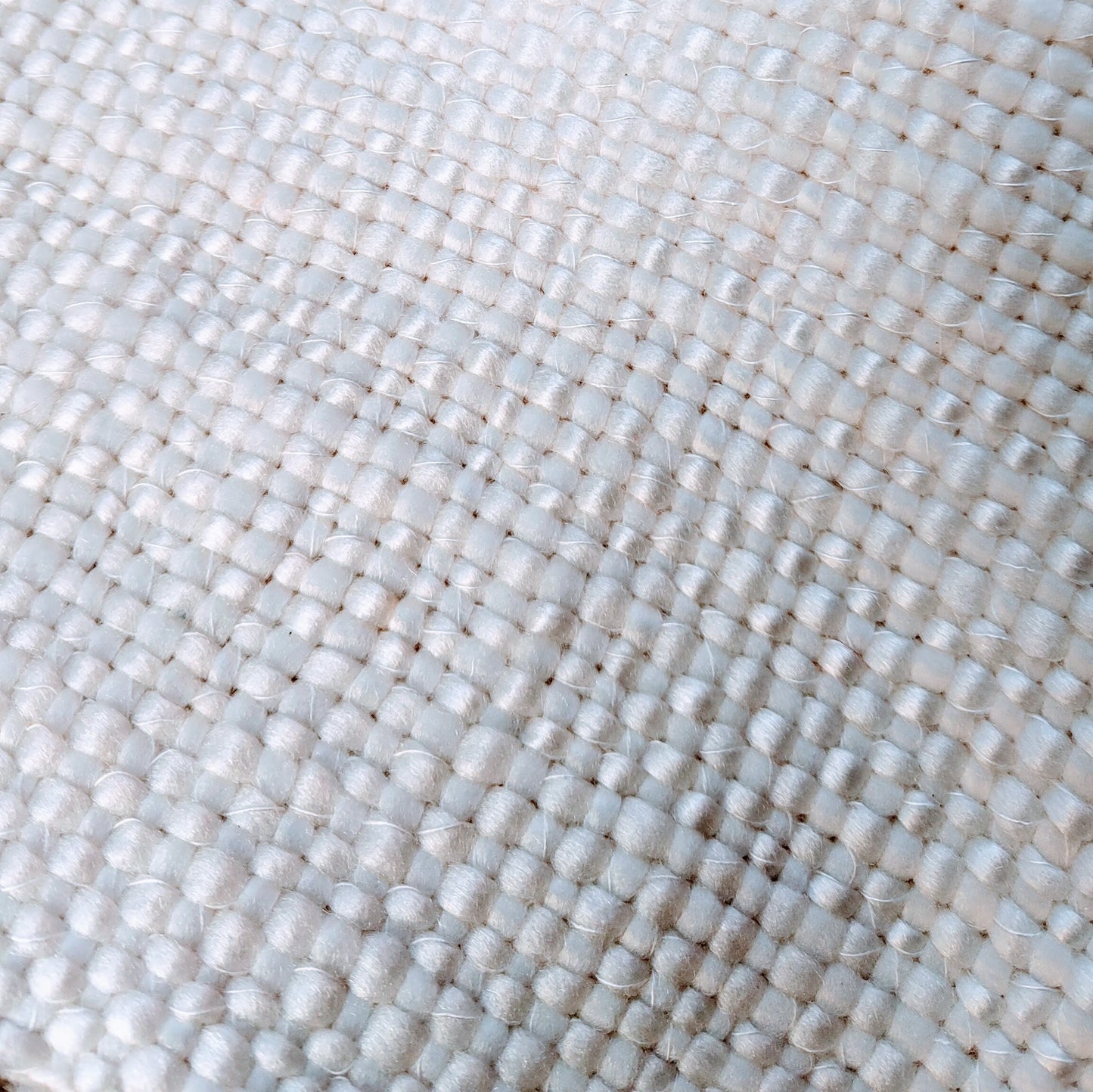 White Knitted Sofa Throw