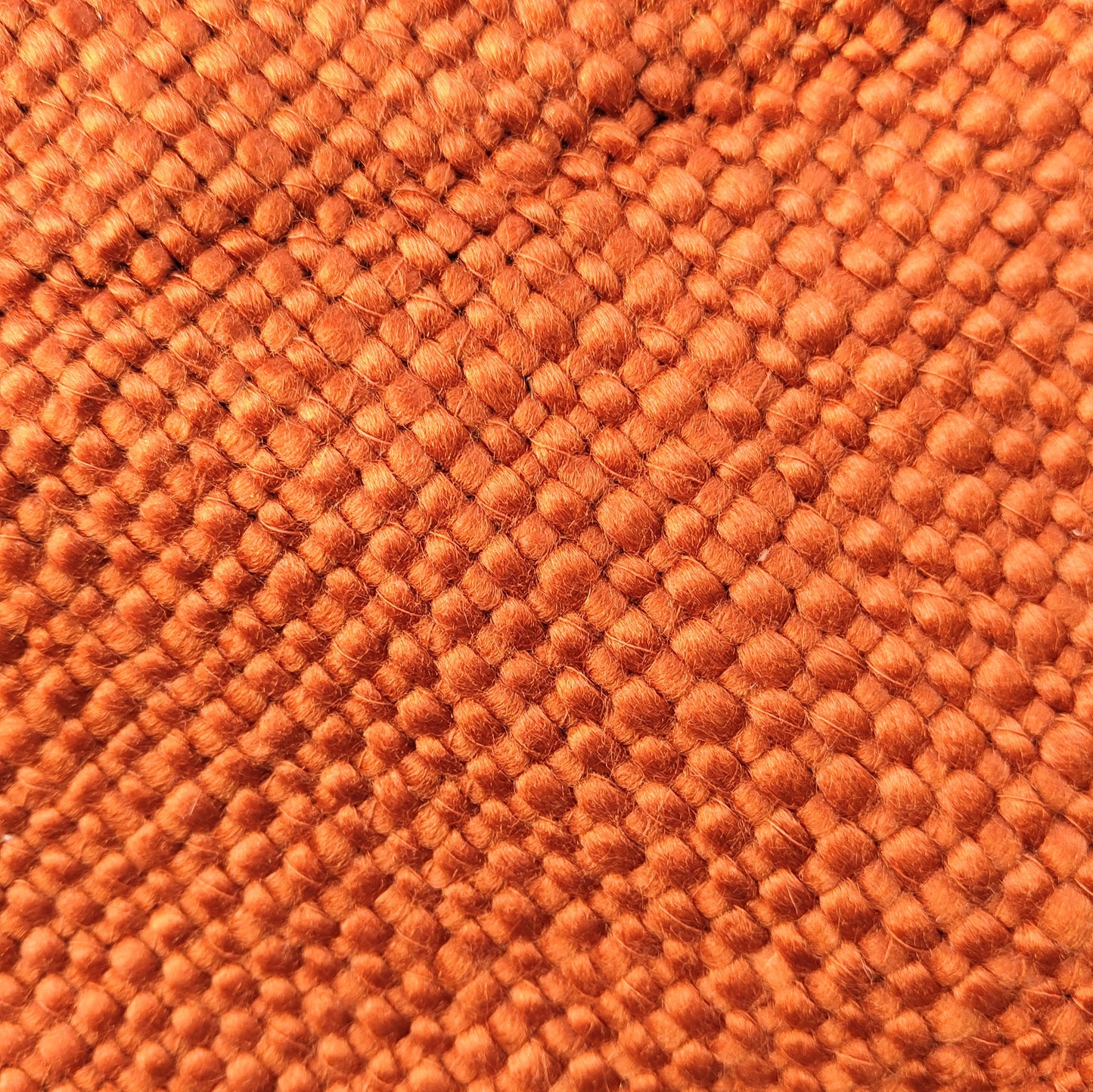 Rust Knitted Sofa Throw