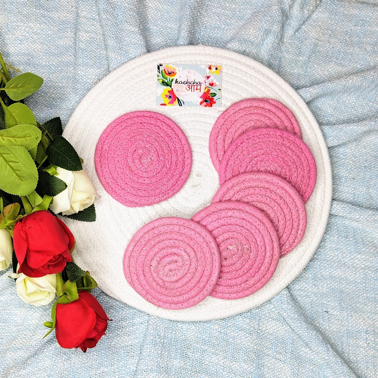 Pink Coasters