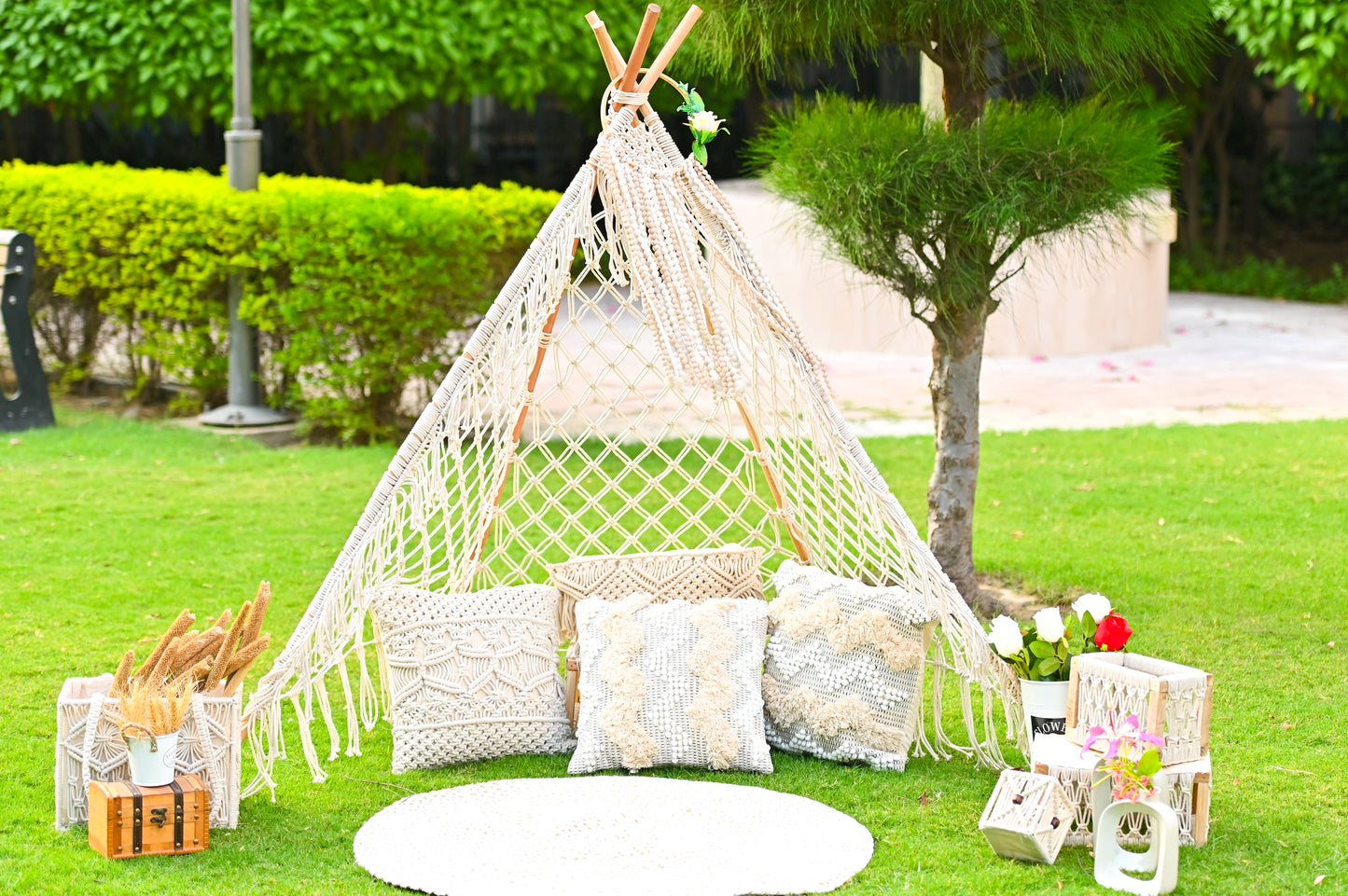 Macramé Tent for Adults