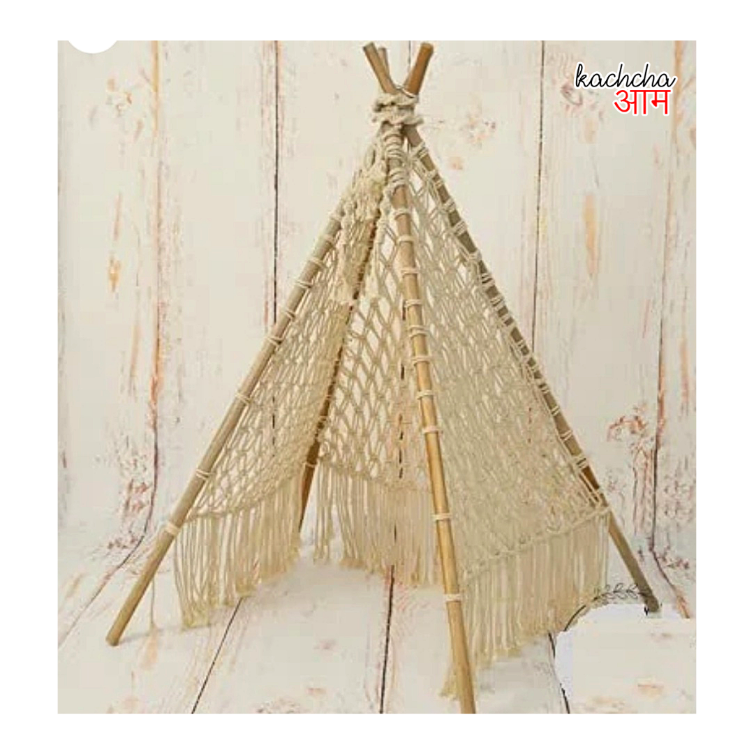 Macramé Tent for Kids