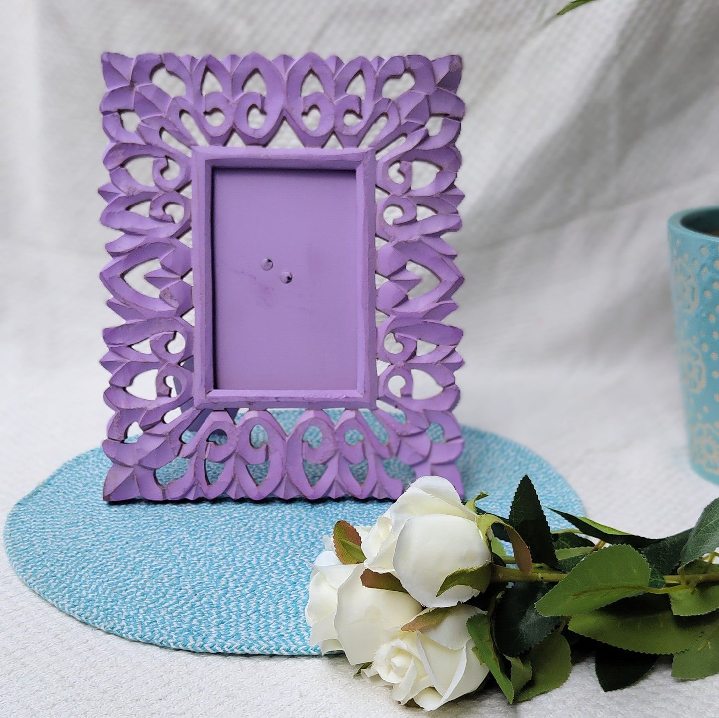 Rustic Wooden Photo Frame