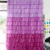 Lavender Ombre Full Ruffle Curtains