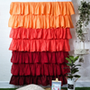 Dusty Full Ruffle Curtains