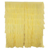 Yellow Cotton Full Ruffle Curtains