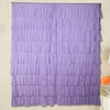 Lavender Cotton Full Ruffle Curtains