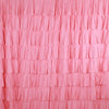 Pink Cotton Full Ruffle Curtains