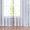 Grey Pompom Lace Georgette Sheer Curtain