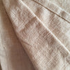 Natural Cotton Slub Sofa Cover with Sunset Bliss Tassels
