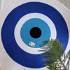 Evil Eye Round Cotton Mat Rug