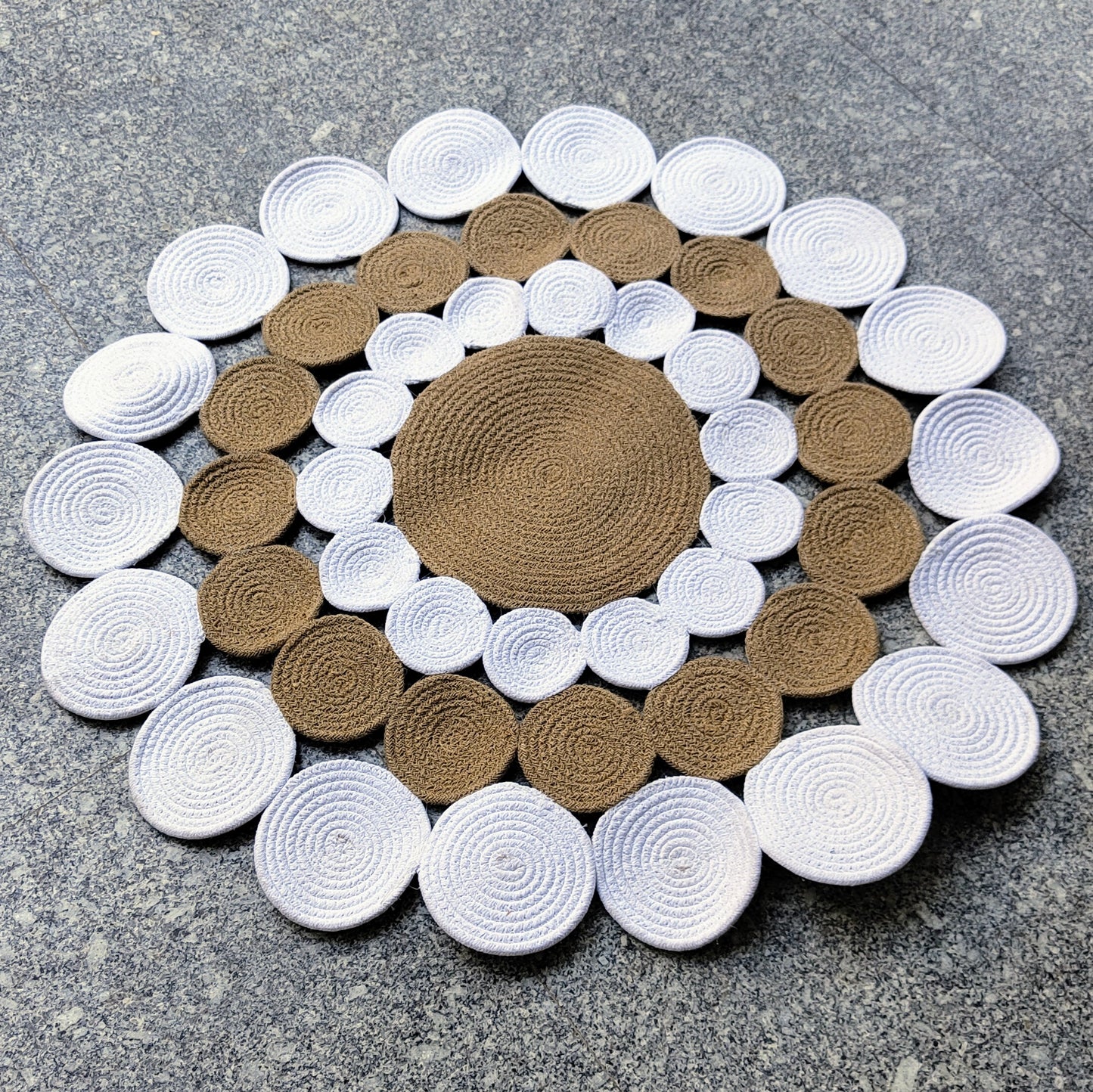Cotton Rope Circle Mat Rug – KACHCHA AAM