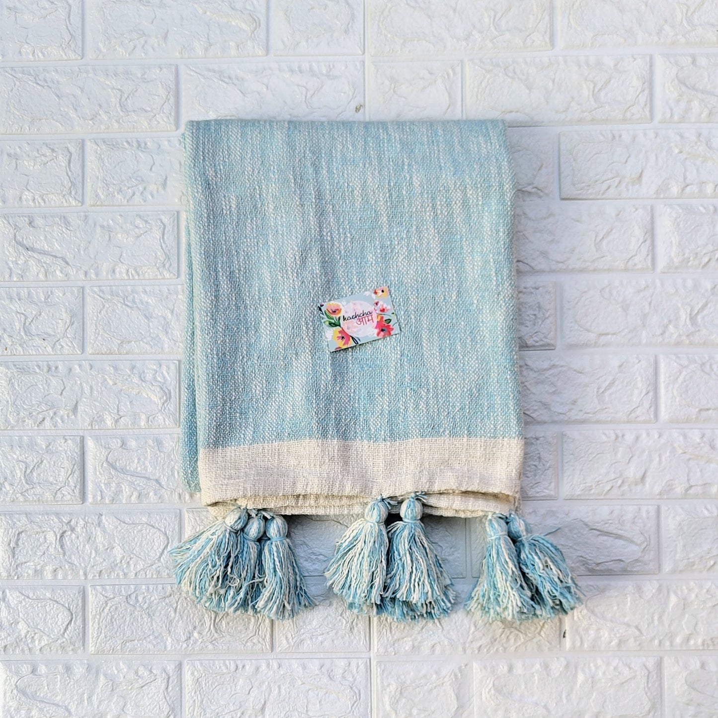 Cotton Slub Sofa Throw
