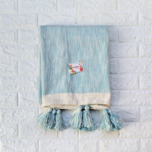 Cotton Slub Sofa Throw