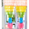 Rainbow Full Ruffle Georgette Curtain