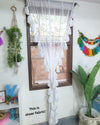 White Tassel White Curtains (Cotton & Sheer)