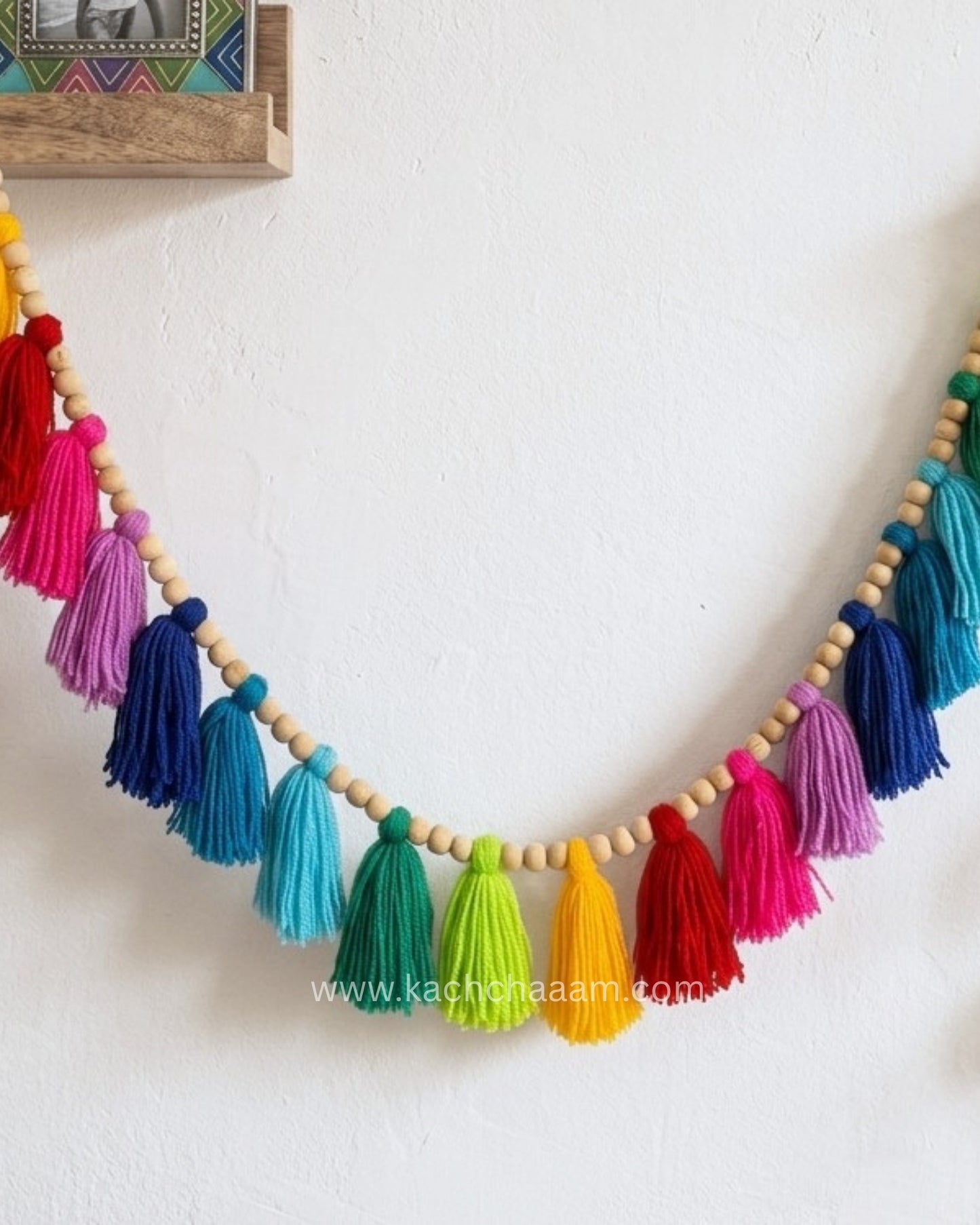 Whimsical Single Layered Handmade Tassel Bunting