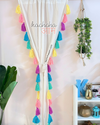 Celestial Inspired Tassels White Curtains (Cotton/Sheer)