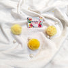 Handmade Premium wool Pompom Lemon yellow color