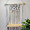 Macrame Wall Shelf Dragonfly