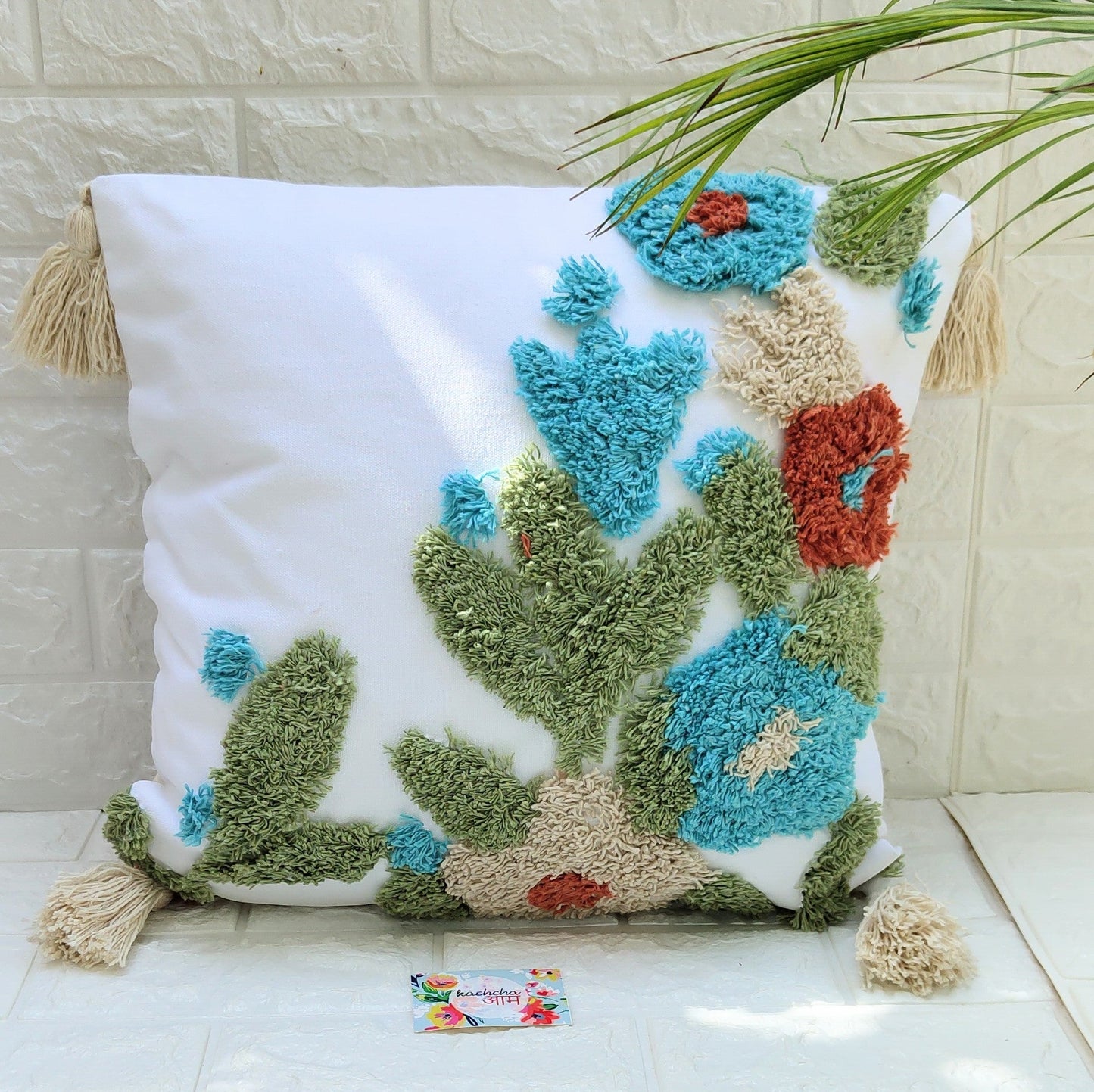Floral Boho Cushion Cover