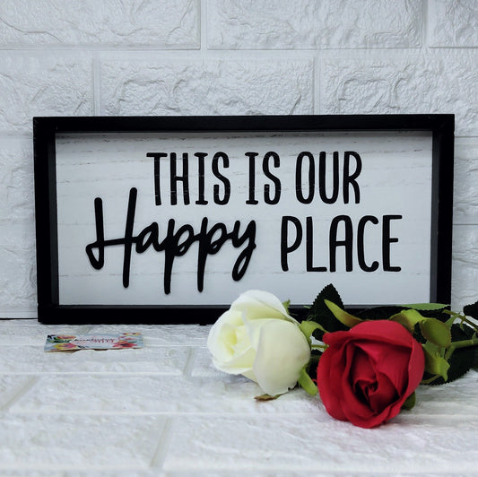 Happy Place Frame