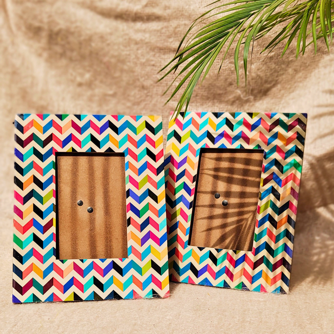 Multicolor Quirky Photo Frame